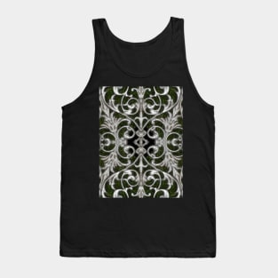 Metal Swirls and Curls - by Avril Thomas Tank Top